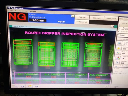 Round Dripper Inspection Machine